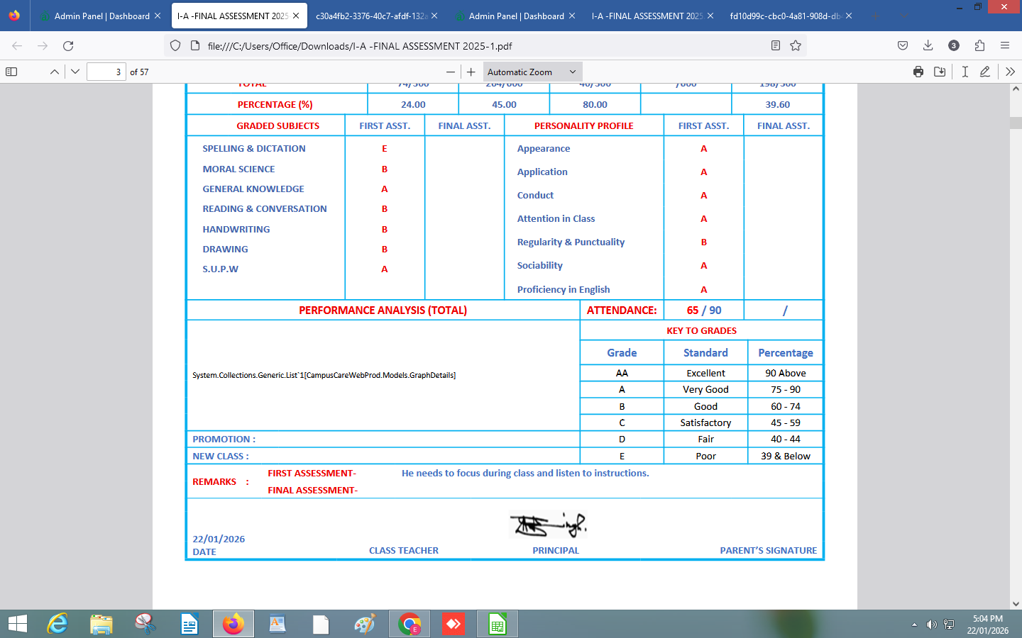 exam