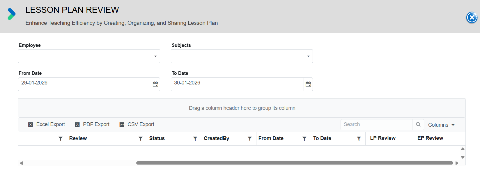 Lesson Plan