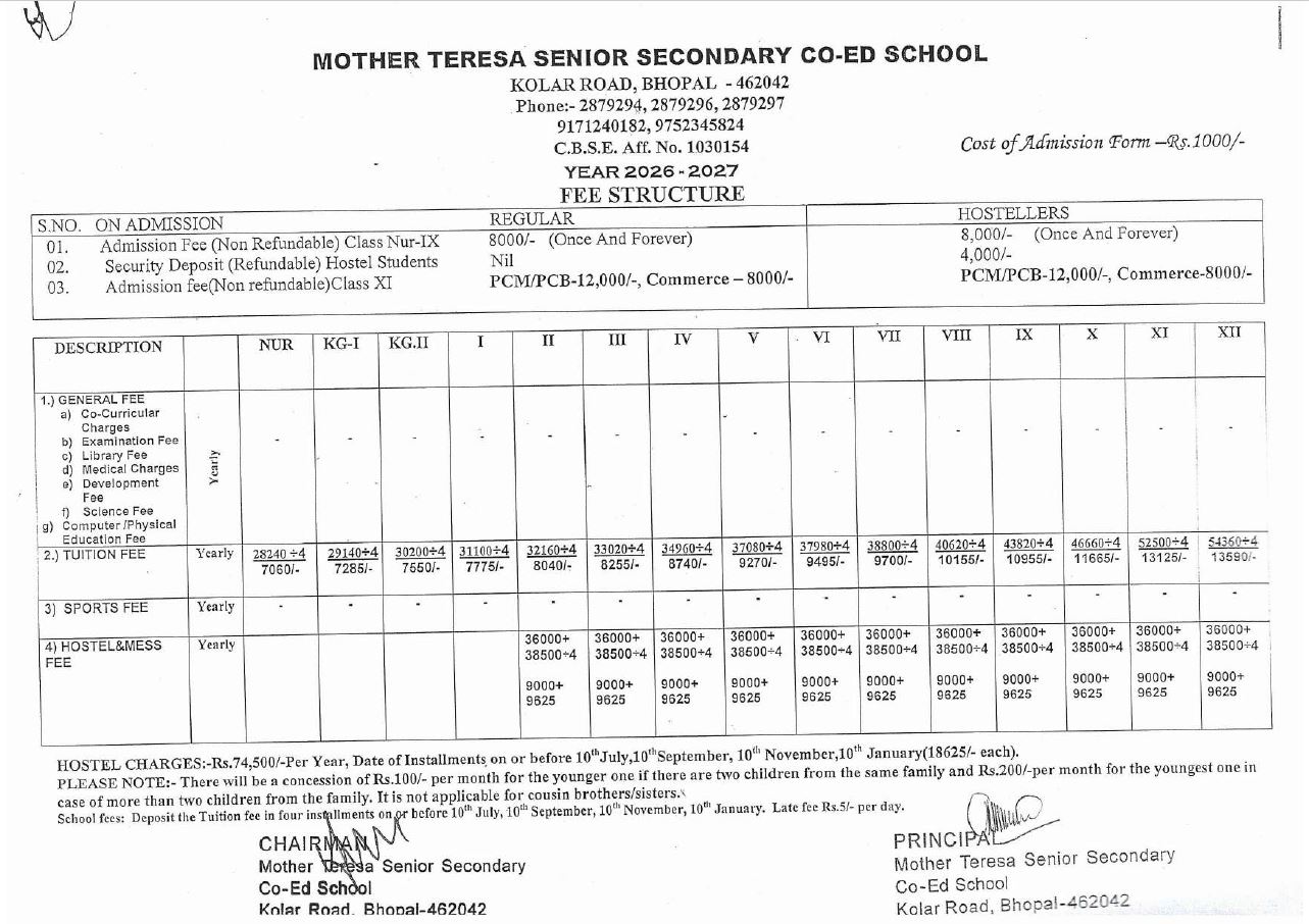 Mother Teresa Bhopal