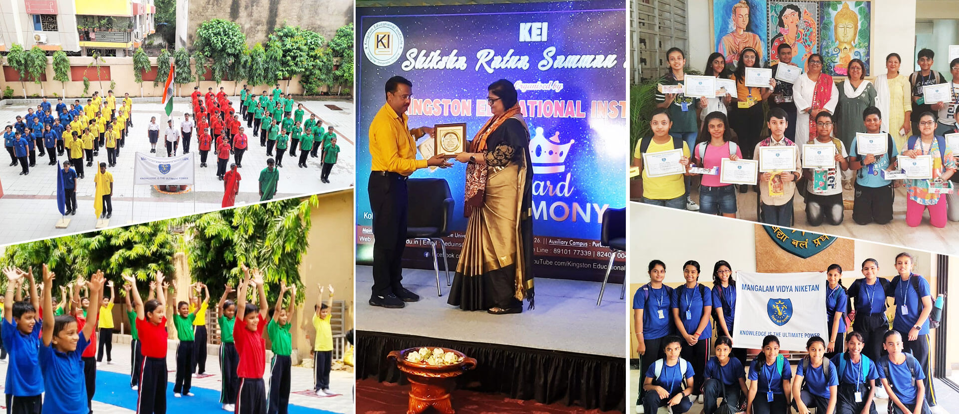  
 	
Mangalam Vidya Niketan students performing traditional dance during school cultural event