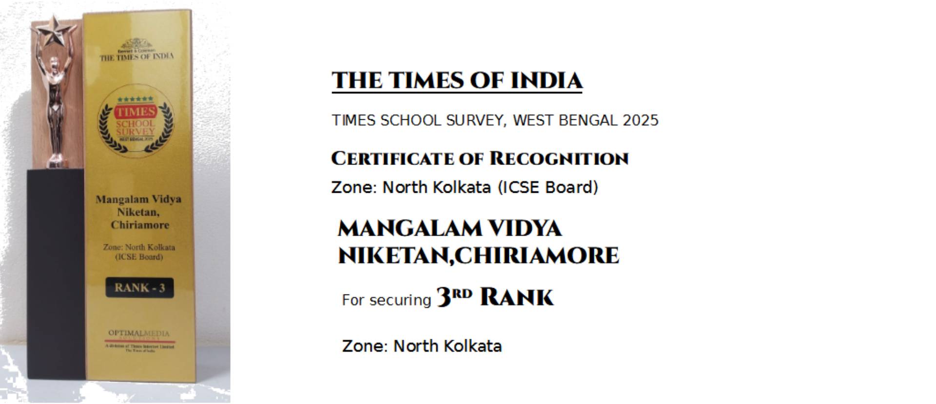 Mangalam Vidya Niketan Kaikhali, Kolkata